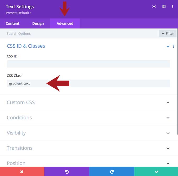 Add the gradient class
