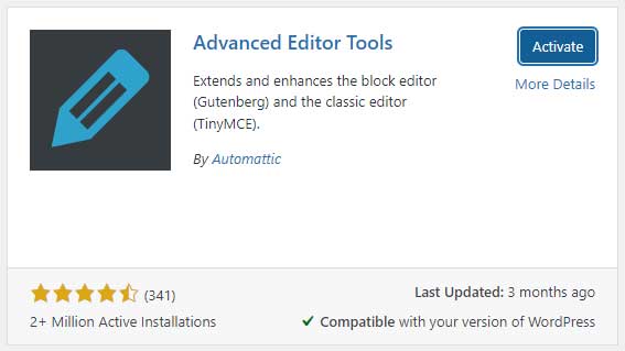 Advanced Editor Tools plugin
