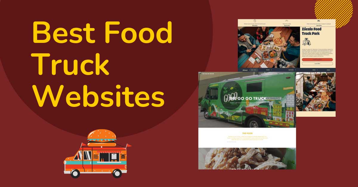 Best Food Truck Websites examples