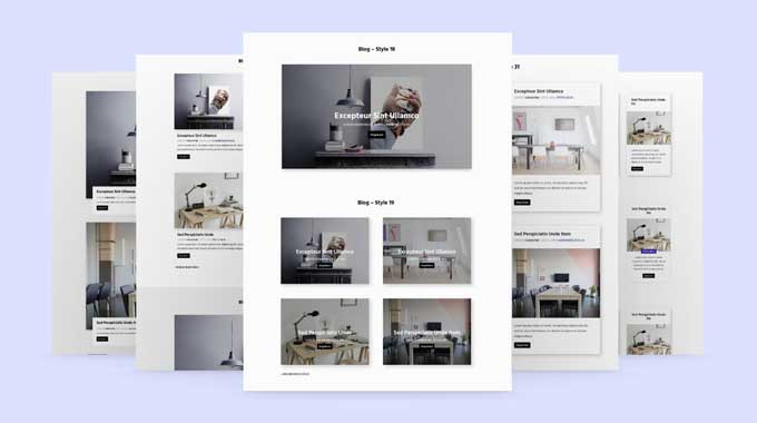 Blog layout bundle
