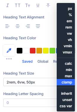 clamp in divi 5