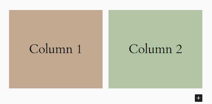 Columns example