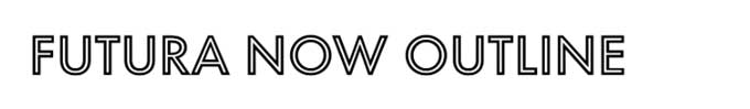 Futura Now Outline