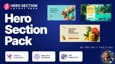 Hero Section Pack
