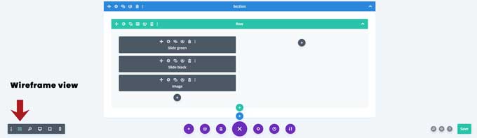 Layout order