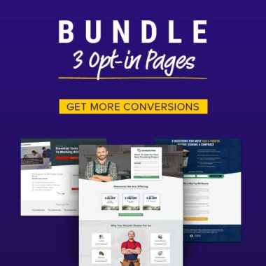 3 Opt-In Page Bundle