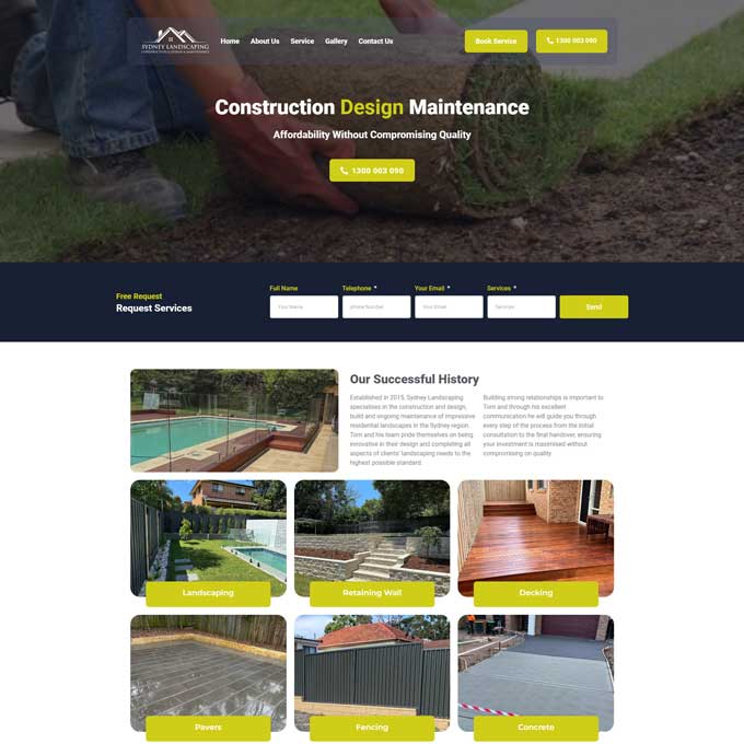 Sydney landscaping