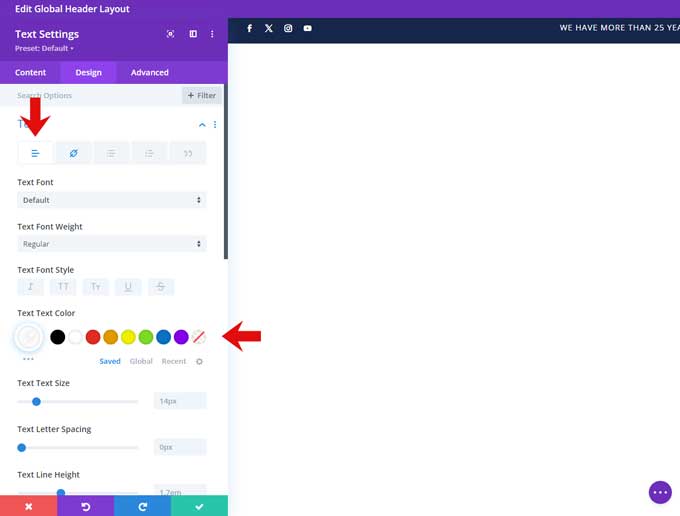 text link color